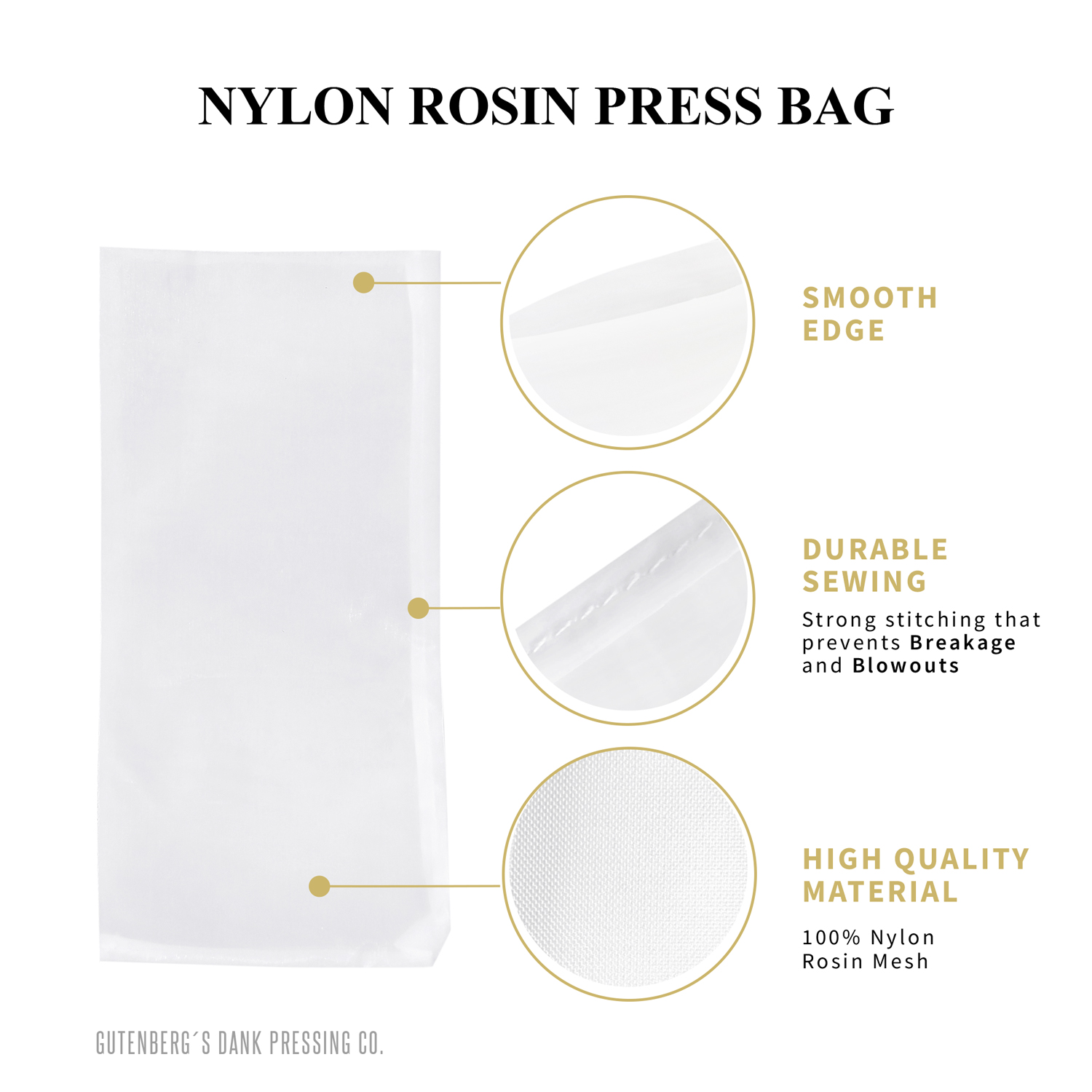 Press Bags - Custom Size